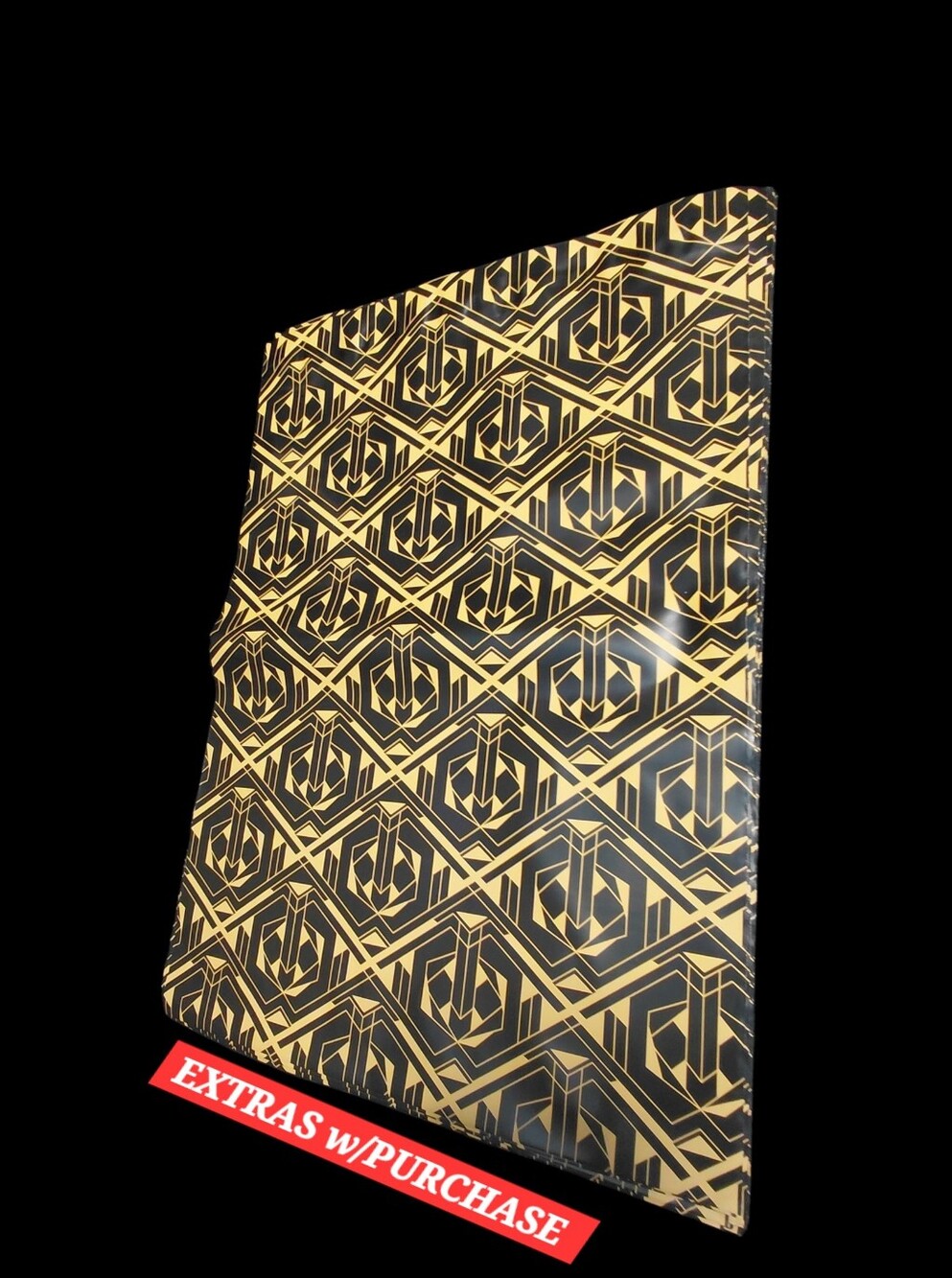 20ct. 10x13 Geometric Print  Polymailers, Random Thank You Cards And Stickers